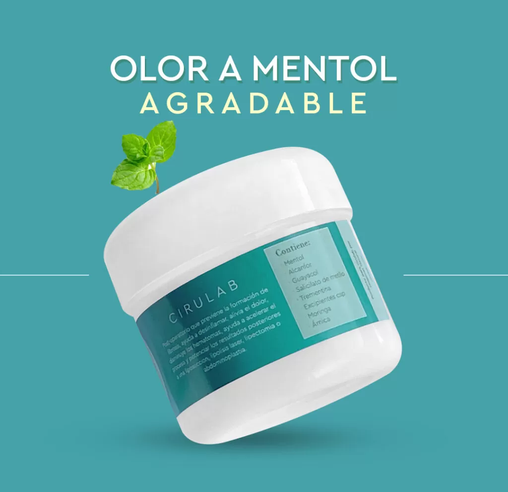 Efecto del gel caliente antiinflamatorio